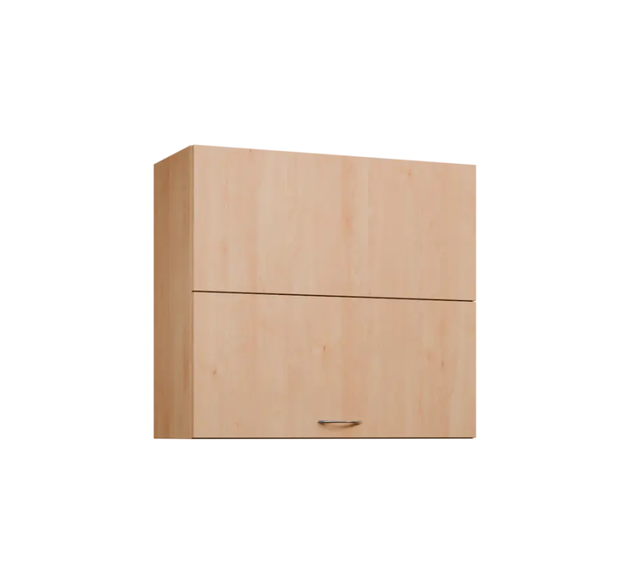 CHVVP - 8D horní skříňka, 2 výklopy, 730x800x300, javor horský